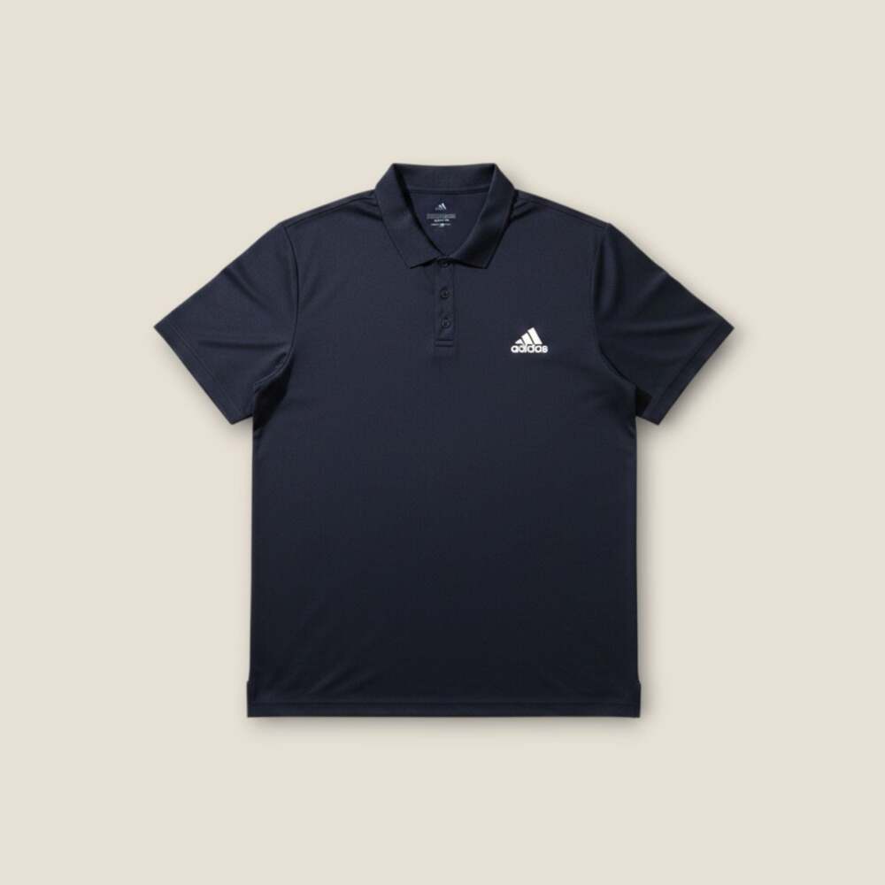 Adidas Aeroready Performance Polo Shirt Navy Blue